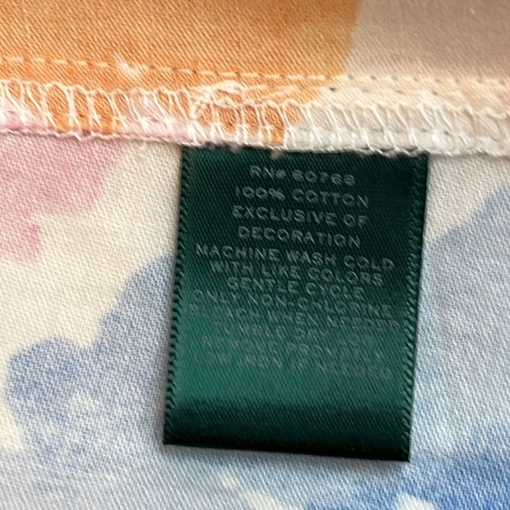 Vintage  LAUREN  Ralph Lauren colorful top - Picture 9 of 9